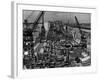 Constructing the St. Lawrence Seaway-null-Framed Photographic Print