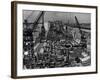 Constructing the St. Lawrence Seaway-null-Framed Photographic Print