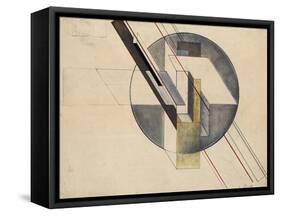 Construction, 1921-Gustav Klutsis-Framed Stretched Canvas