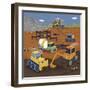 Construction 1-Holli Conger-Framed Giclee Print