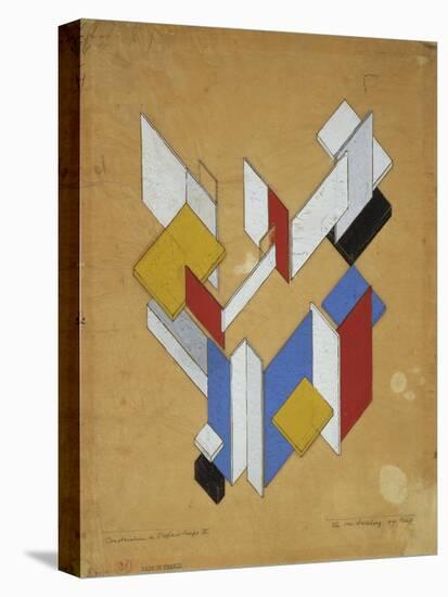 Construction De L'Espace, Temps III, 1929-Theo van Rysselberghe-Stretched Canvas