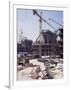 Construction, Dubai, United Arab Emirates, Middle East-David Lomax-Framed Photographic Print