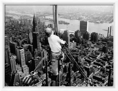Construction For The Empire State Building S New 217 Foot Multiple Television Tower Photographic Print Allposters Com