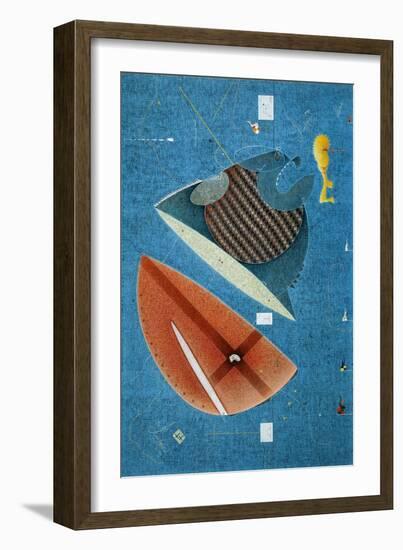 Construction of a Dream-Alexander Vorobyev-Framed Giclee Print