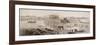 Construction of Blackfriars Bridge, C1762-Francis Grose-Framed Giclee Print