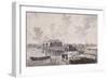 Construction of Blackfriars Bridge, London, C1762-Francis Grose-Framed Giclee Print