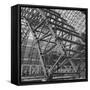 Construction of Blimp Hangar-Andreas Feininger-Framed Stretched Canvas