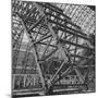 Construction of Blimp Hangar-Andreas Feininger-Mounted Photographic Print