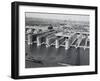 Construction of Bunkers for German U-Boats in Base at Bordeaux, France, World War Ii, 20th Century-null-Framed Giclee Print