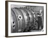 Construction of Deep Sea Inspection Chambers, Markham and Co, Chesterfield, Derbyshire, 1966-Michael Walters-Framed Photographic Print