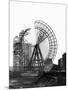 Construction of Giant Wheel-null-Mounted Photographic Print