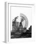 Construction of Giant Wheel-null-Framed Photographic Print