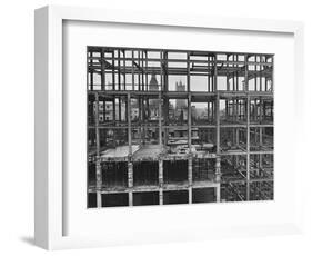 Construction of Government Offices-null-Framed Photographic Print