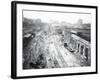 Construction of Grand Central Station-null-Framed Photographic Print