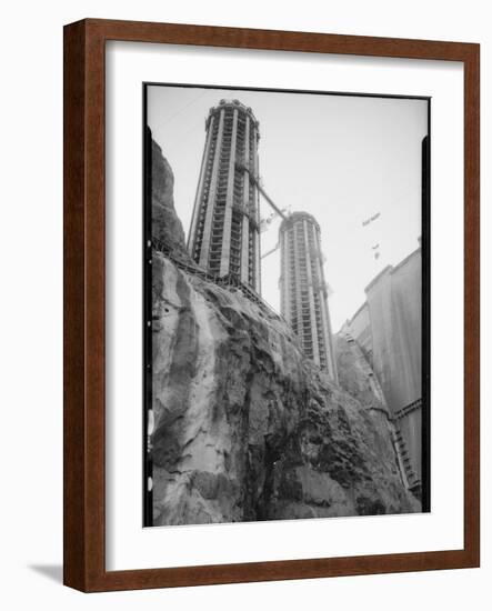 Construction of Hoover Dam-Dick Whittington Studio-Framed Photographic Print