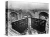 Construction of Panama Canal Locks-null-Stretched Canvas