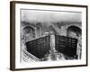 Construction of Panama Canal Locks-null-Framed Photographic Print