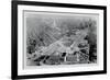 Construction of Philadelphia Museum of Art-null-Framed Photo