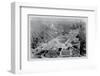 Construction of Philadelphia Museum of Art-null-Framed Photo