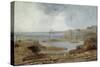 Construction of Seaham Harbour, 1829-Robert Mackreth-Stretched Canvas
