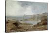 Construction of Seaham Harbour, 1829-Robert Mackreth-Stretched Canvas