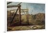 Construction of Seaham Harbour, 1830-Robert Mackreth-Framed Giclee Print