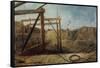 Construction of Seaham Harbour, 1830-Robert Mackreth-Framed Stretched Canvas