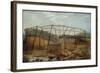 Construction of Seaham Harbour, 1831-Robert Mackreth-Framed Giclee Print