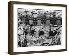 Construction of the Aswan High Dam-null-Framed Premium Photographic Print