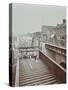 Construction of the Bridge Approach to Rotherhithe Tunnel, Bermondsey, London, 1906-null-Stretched Canvas