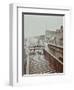 Construction of the Bridge Approach to Rotherhithe Tunnel, Bermondsey, London, 1906-null-Framed Photographic Print