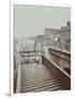 Construction of the Bridge Approach to Rotherhithe Tunnel, Bermondsey, London, 1906-null-Framed Photographic Print