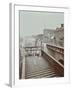 Construction of the Bridge Approach to Rotherhithe Tunnel, Bermondsey, London, 1906-null-Framed Photographic Print