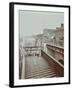 Construction of the Bridge Approach to Rotherhithe Tunnel, Bermondsey, London, 1906-null-Framed Photographic Print