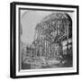 Construction of the British Museum Reading Room, 1854-57 (B/W Photo)-English Photographer-Framed Giclee Print