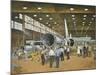 Construction of the Dh.98 Mosquito Fighter-Bomber of World War Ii-null-Mounted Art Print