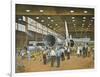 Construction of the Dh.98 Mosquito Fighter-Bomber of World War Ii-null-Framed Art Print