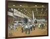 Construction of the Dh.98 Mosquito Fighter-Bomber of World War Ii-null-Framed Art Print