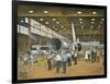 Construction of the Dh.98 Mosquito Fighter-Bomber of World War Ii-null-Framed Art Print