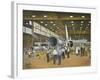 Construction of the Dh.98 Mosquito Fighter-Bomber of World War Ii-null-Framed Art Print