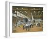 Construction of the Dh.98 Mosquito Fighter-Bomber of World War Ii-null-Framed Art Print