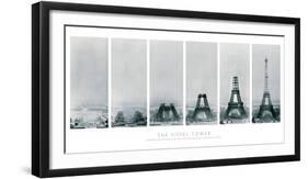 Construction of the Eiffel Tower-Unknown The Vintage Collection-Framed Art Print