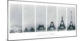Construction of the Eiffel Tower-Unknown The Vintage Collection-Mounted Art Print