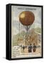 Construction of the First Captive Military Balloons for Reconnaissance Purposes, 1886-null-Framed Stretched Canvas