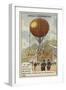 Construction of the First Captive Military Balloons for Reconnaissance Purposes, 1886-null-Framed Giclee Print