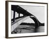 Construction of the Gladesville Bridge-null-Framed Photographic Print