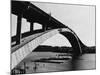 Construction of the Gladesville Bridge-null-Mounted Photographic Print