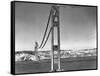 Construction of the Golden Gate Bridge is Well Under Way-null-Framed Stretched Canvas