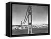 Construction of the Golden Gate Bridge is Well Under Way-null-Framed Stretched Canvas