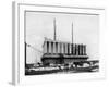 Construction of the Lincoln Memorial-null-Framed Photographic Print